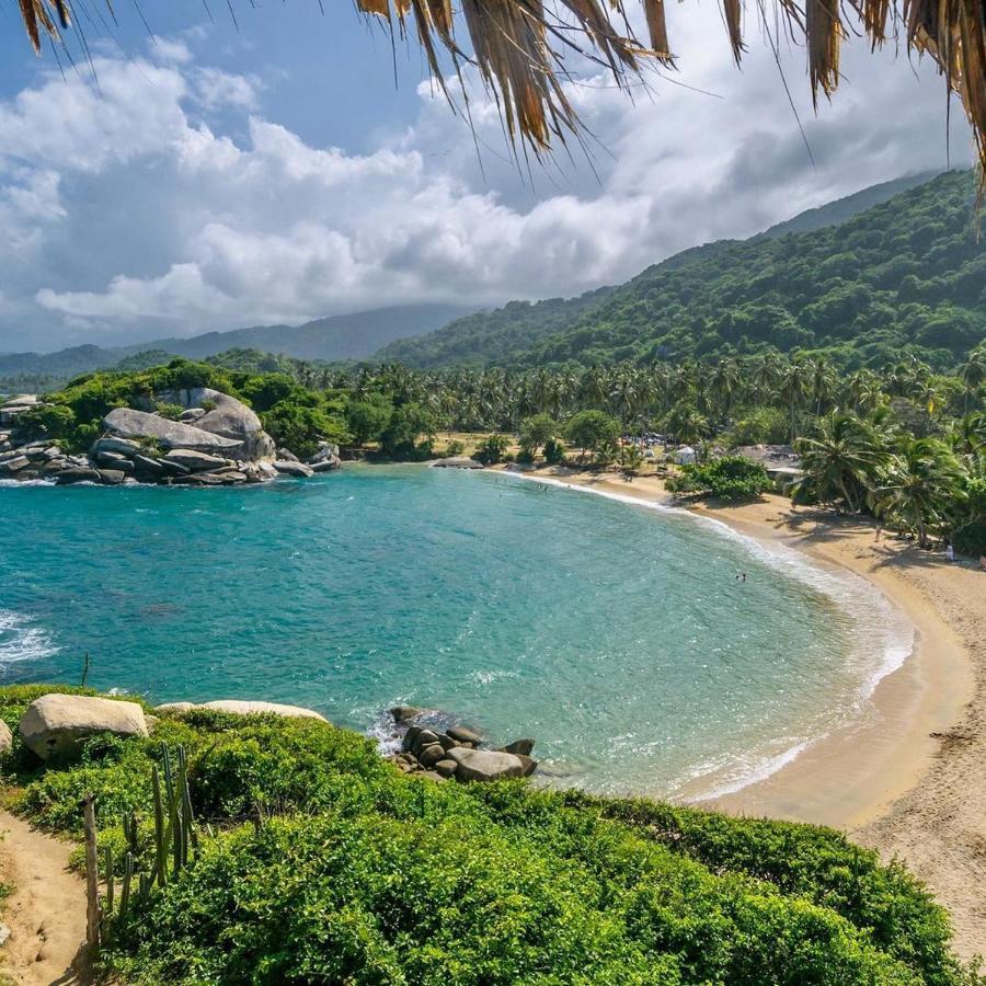 Bed and Breakfast Camping Castilletes Parque Tayrona Эль-Саино Экстерьер фото