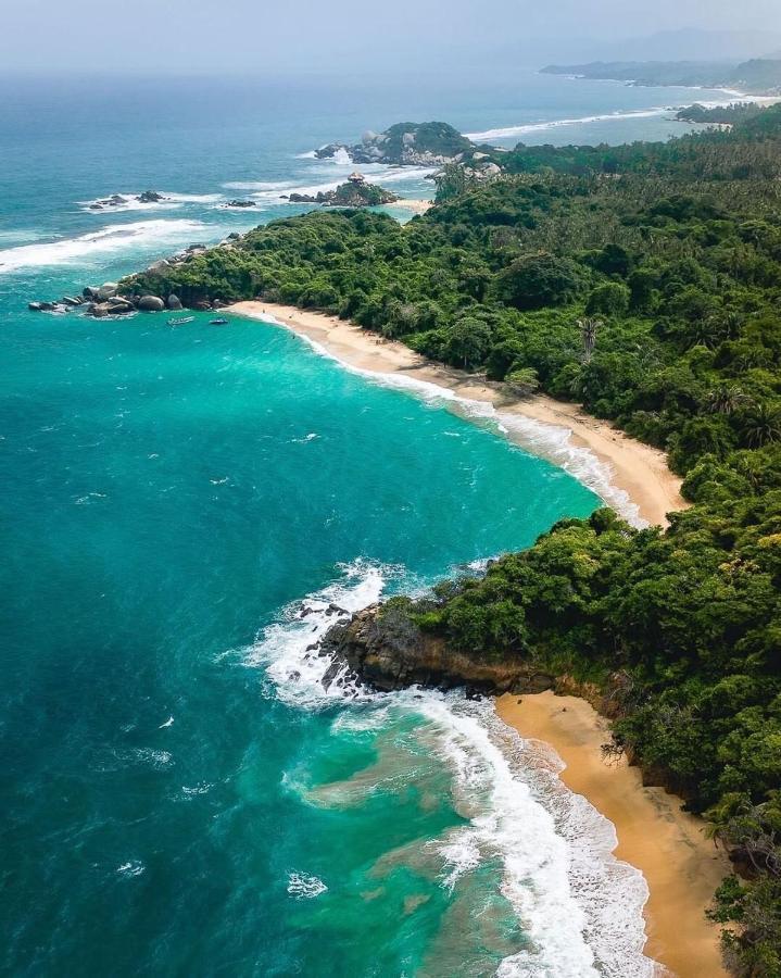 Bed and Breakfast Camping Castilletes Parque Tayrona Эль-Саино Экстерьер фото